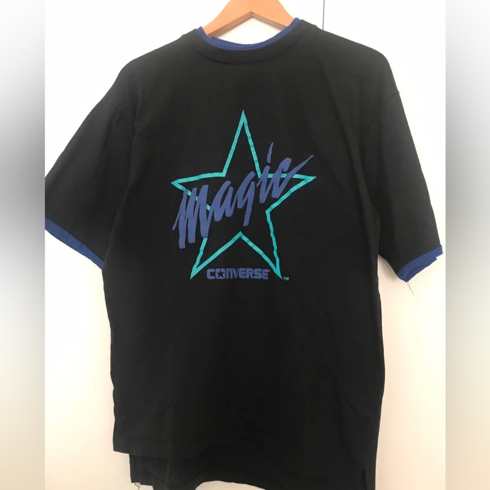 Vintage Converse MAGIC Johnson Star Shirt | 90s Lakers Johnson Basketball